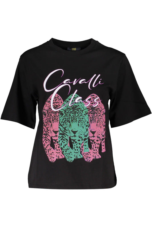 Black Cotton Tops & T-Shirt