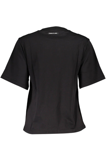 Black Cotton Tops & T-Shirt