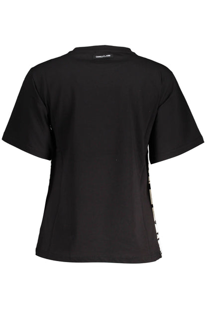 Black Cotton Tops & T-Shirt