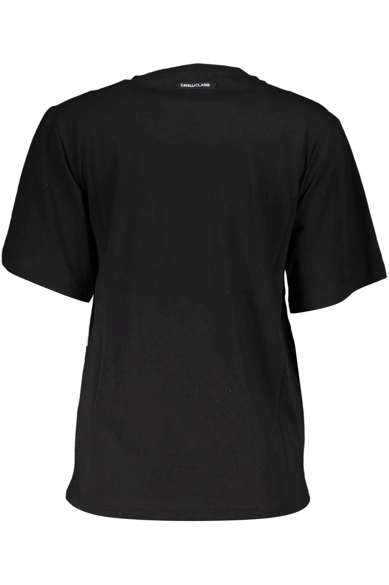 Black Cotton Tops & T-Shirt