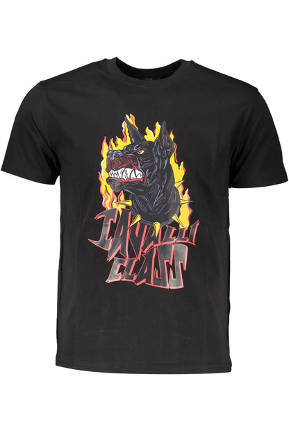 Black Cotton T-Shirt