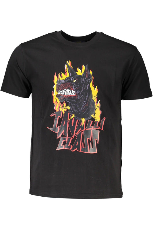 Black Cotton T-Shirt
