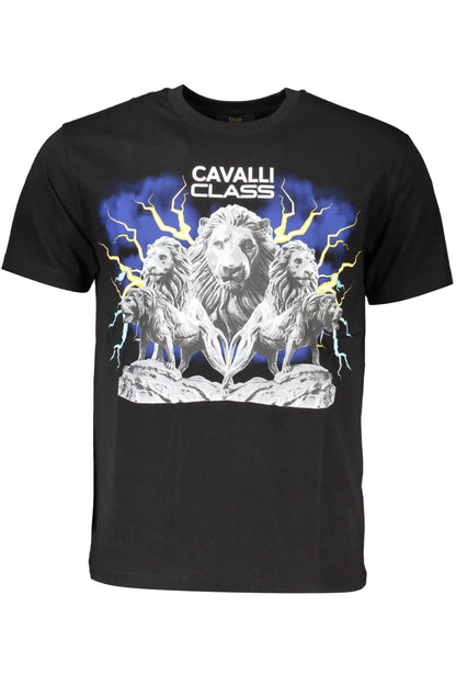 Black Cotton T-Shirt