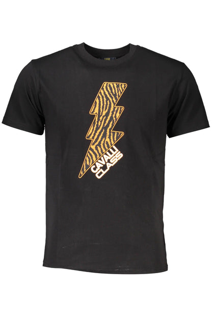 Black Cotton T-Shirt