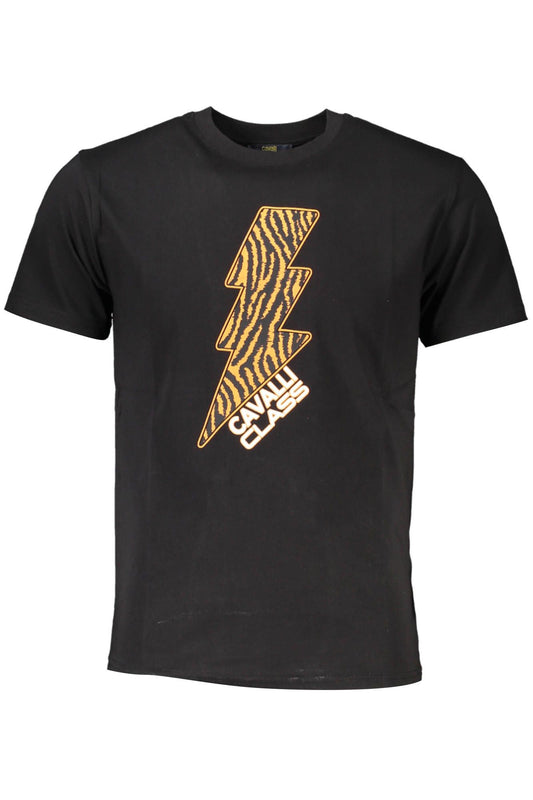 Black Cotton T-Shirt