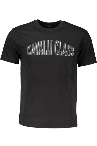 Black Cotton T-Shirt