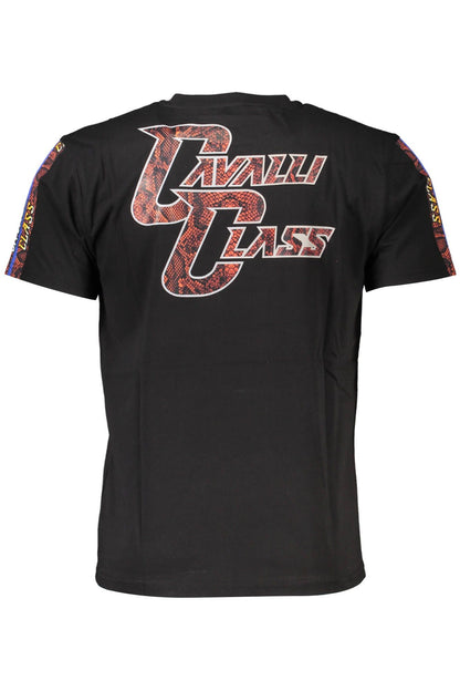 Black Cotton T-Shirt