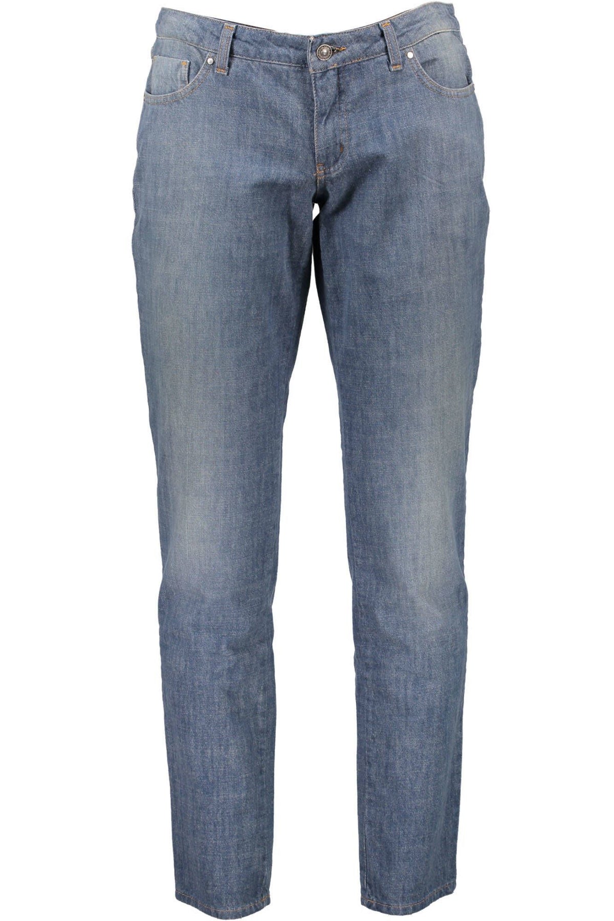 Blue Cotton Jeans & Pant
