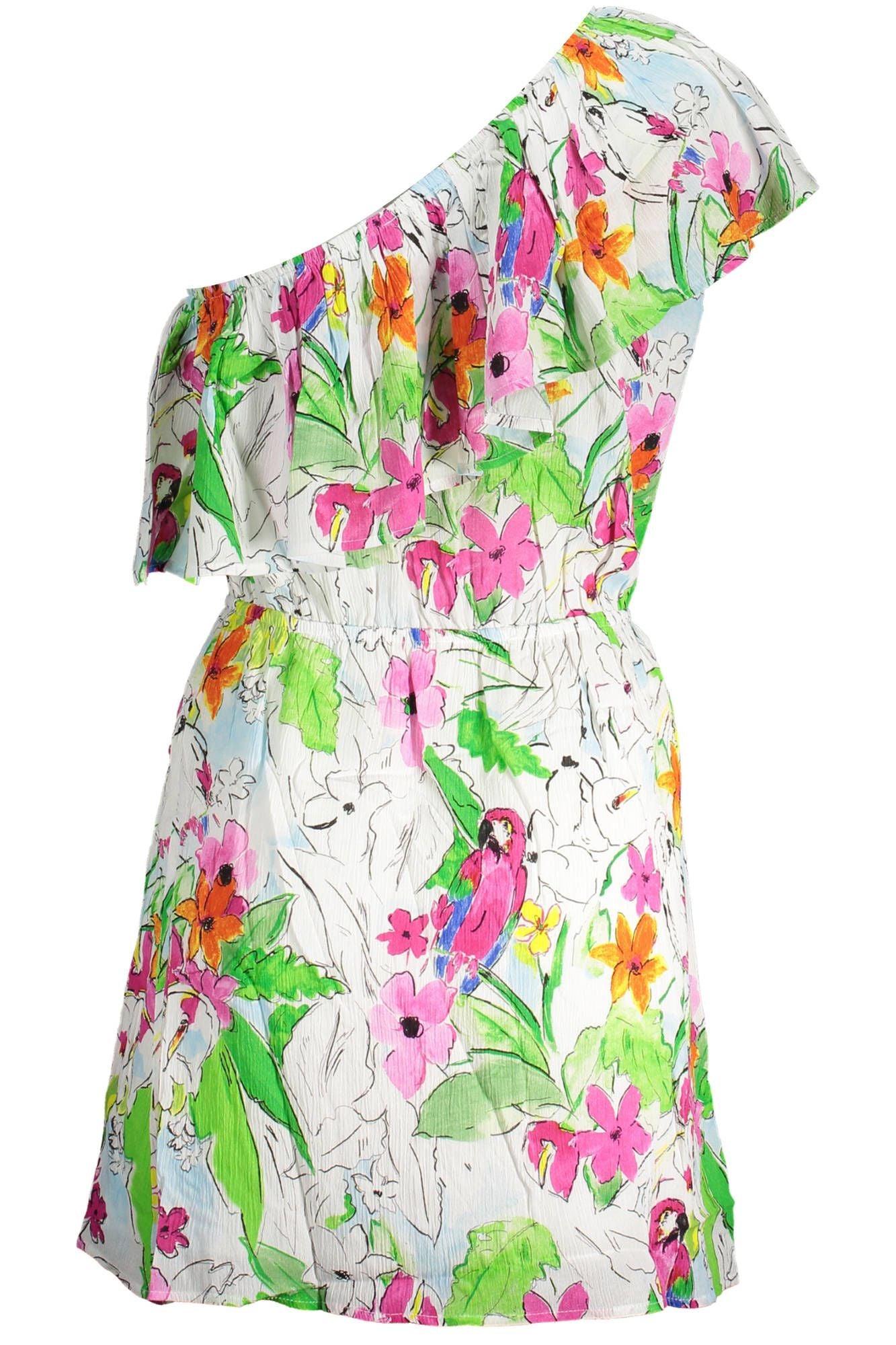 White Viscose Dress