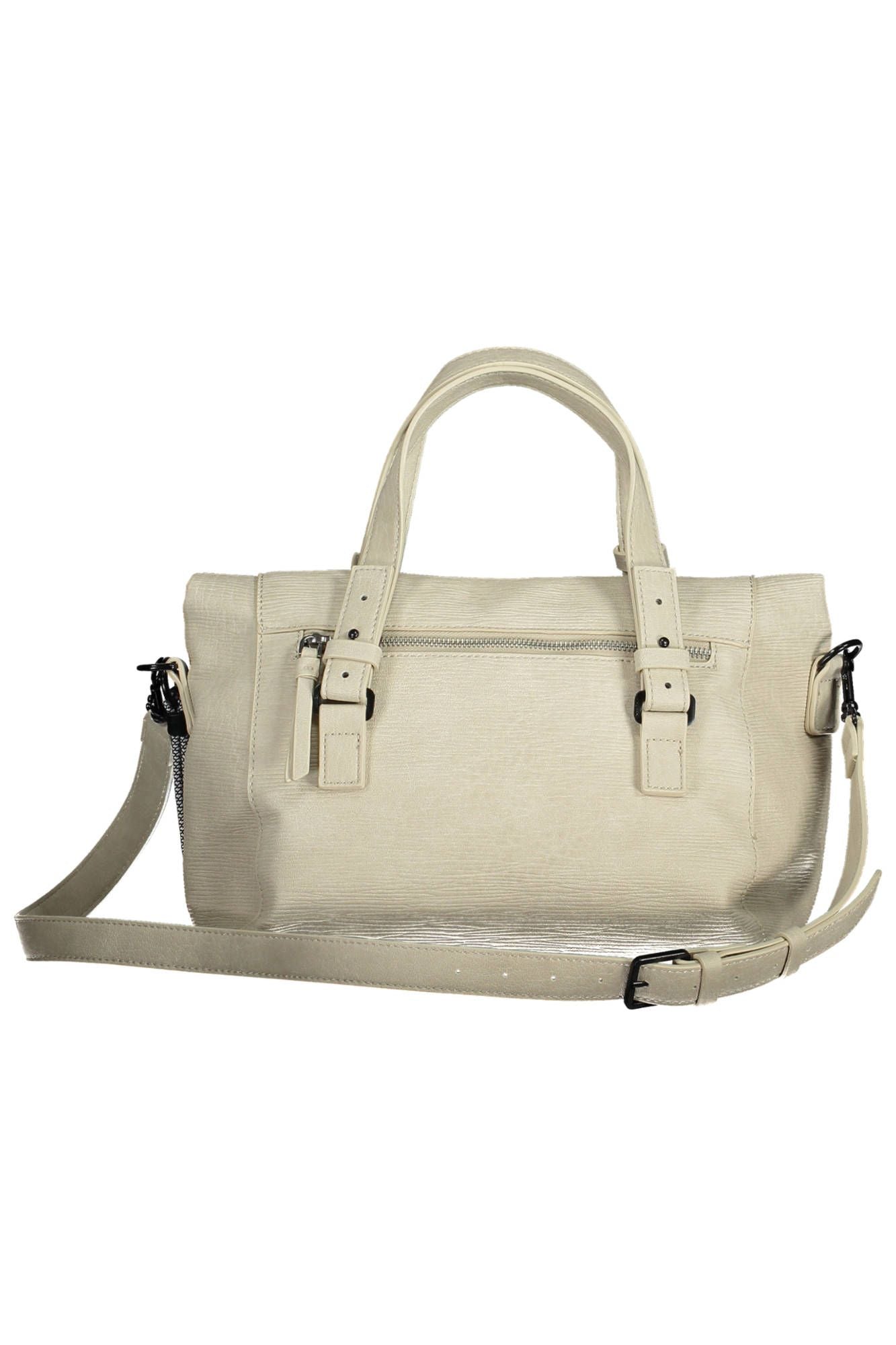 White Polyurethane Handbag