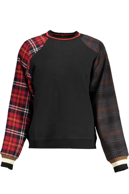 Black Cotton Sweater