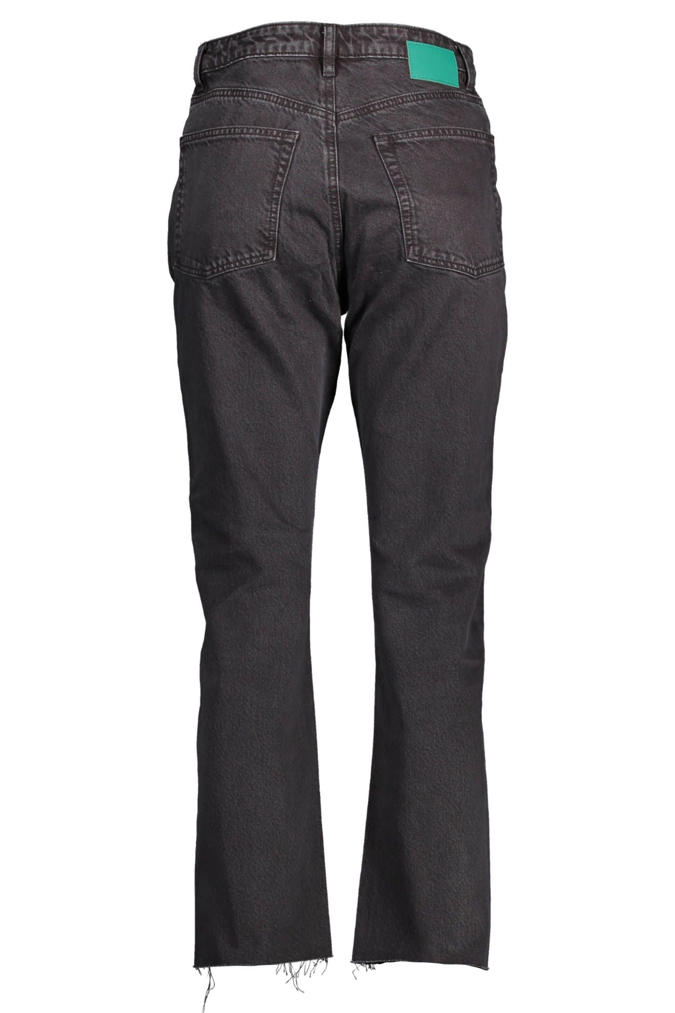 Black Cotton Jeans & Pant