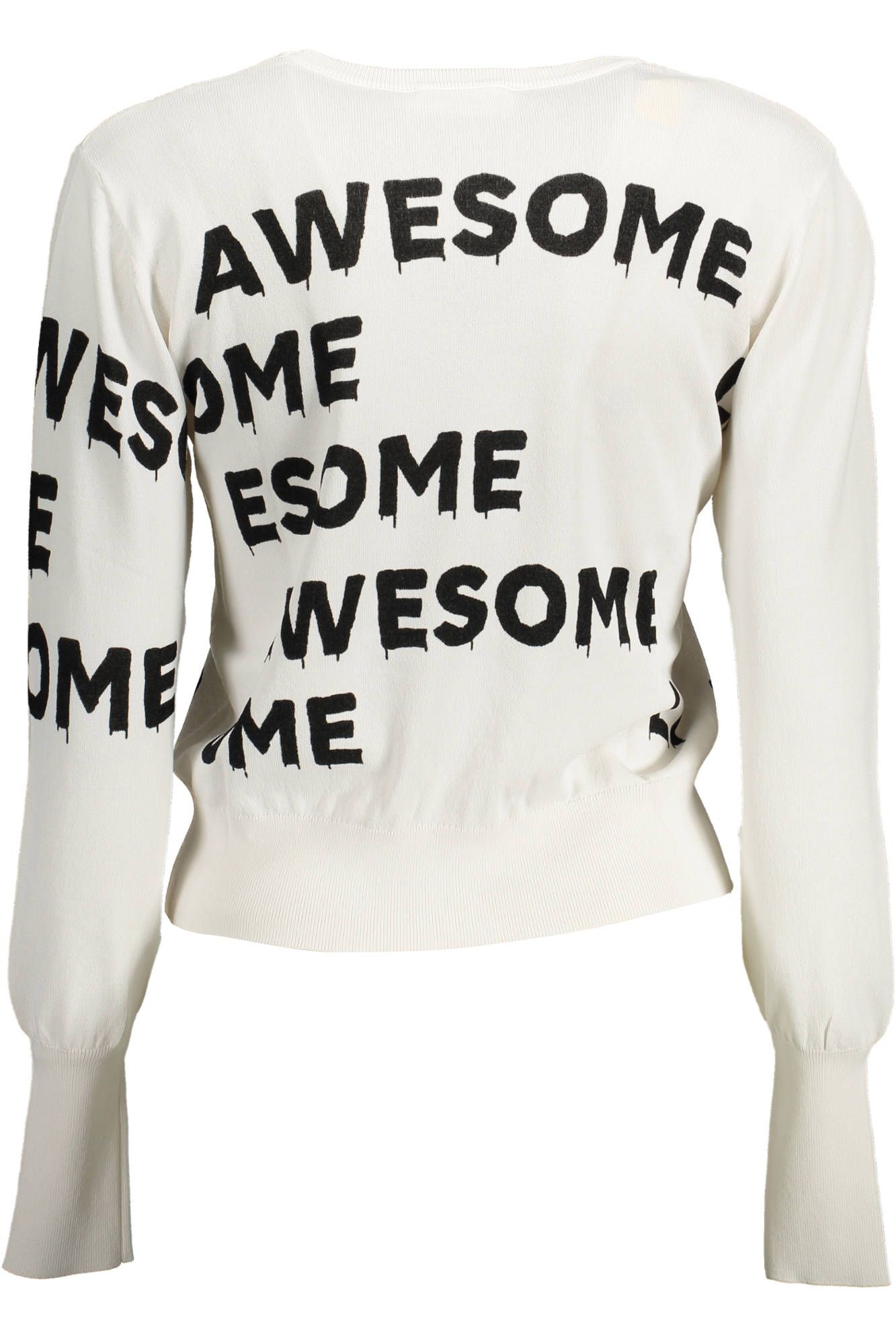 White Viscose Sweater