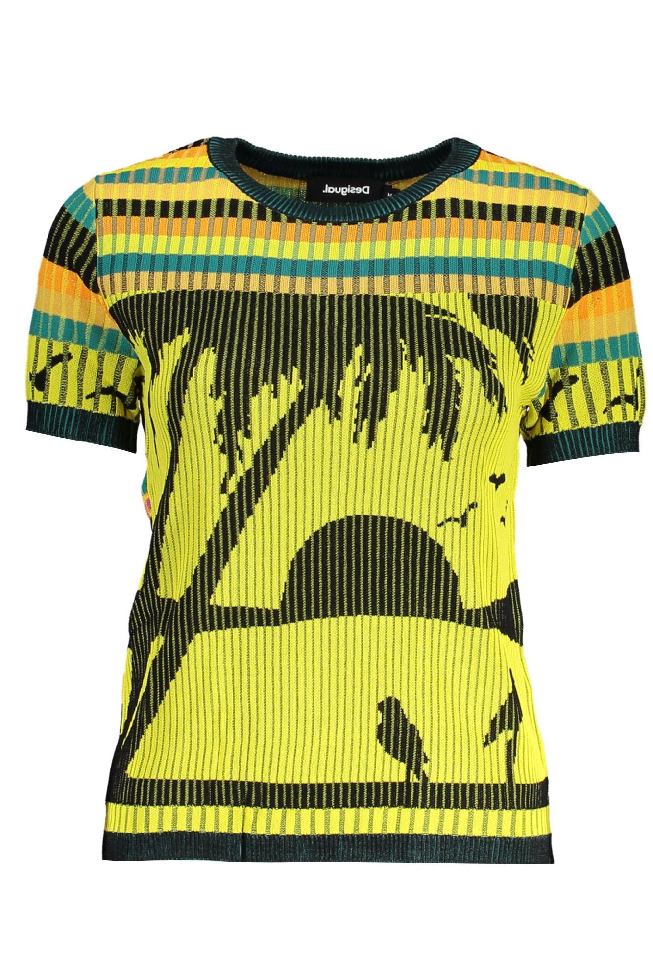 Yellow Viscose Sweater
