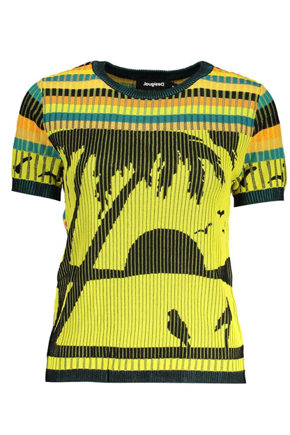Yellow Viscose Sweater