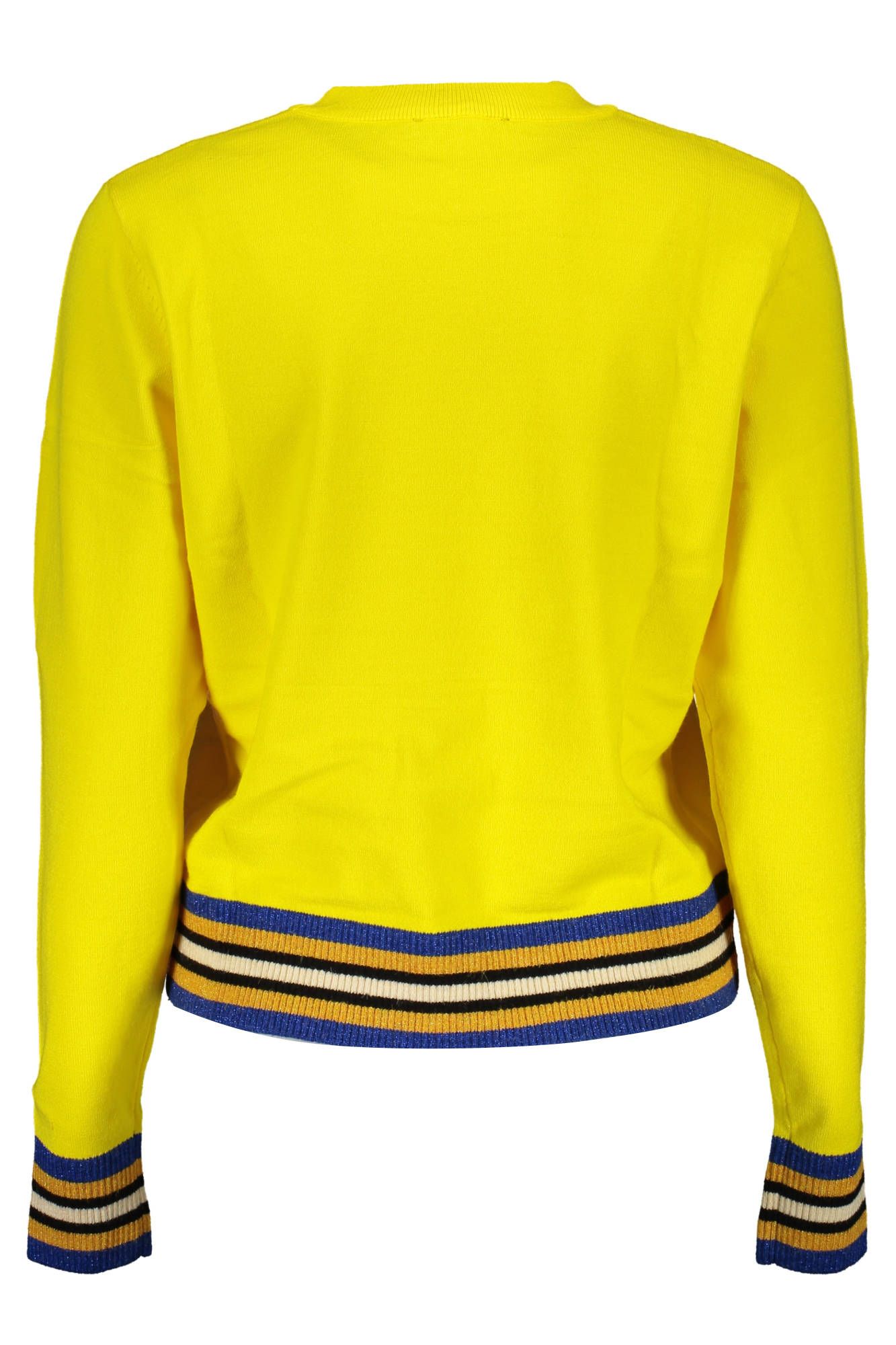 Yellow Polyester Sweater