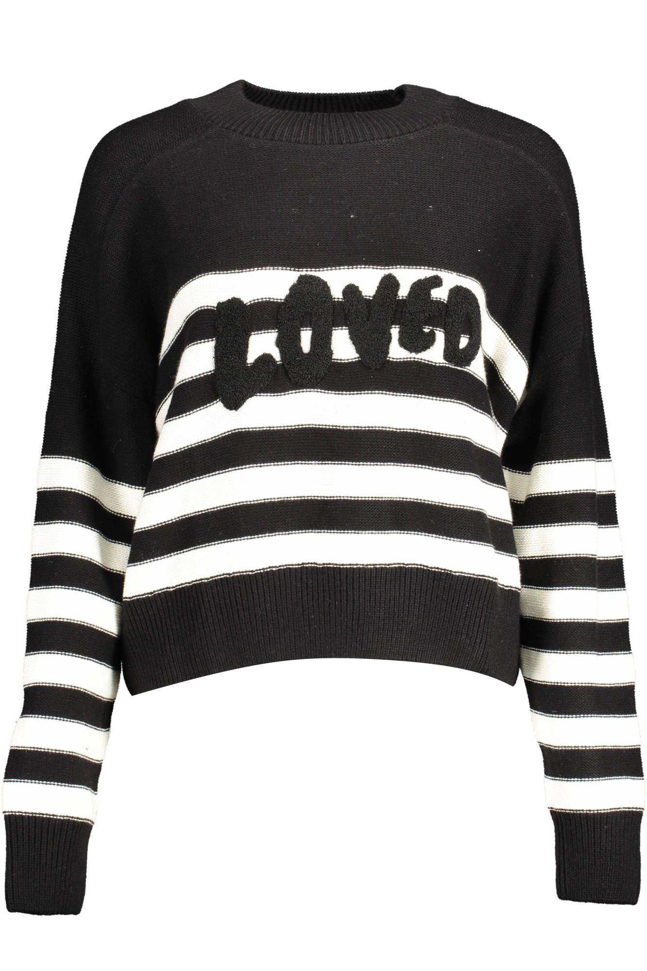 Black Cotton Sweater