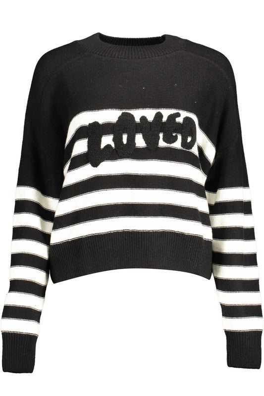 Black Cotton Sweater