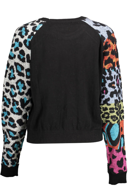 Black Cotton Sweater