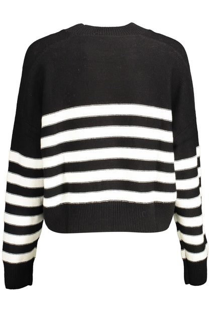 Black Cotton Sweater