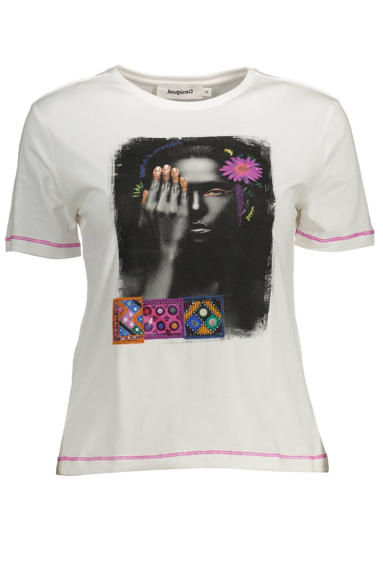 White Cotton Tops & T-Shirt