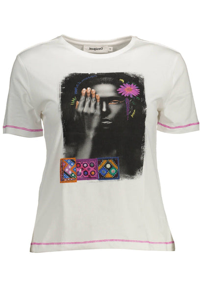 White Cotton Tops & T-Shirt