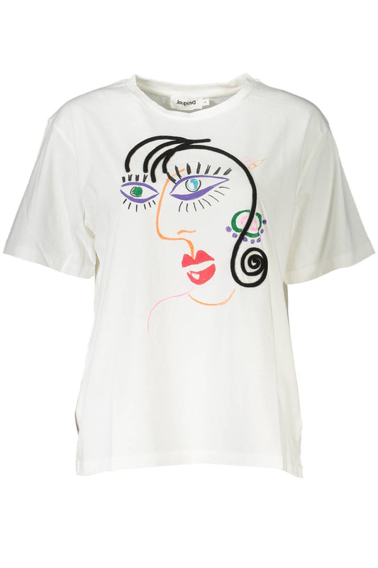 White Cotton Tops & T-Shirt