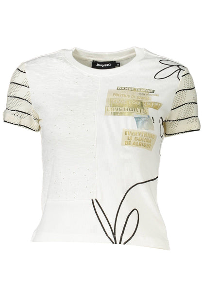 White Cotton Tops & T-Shirt