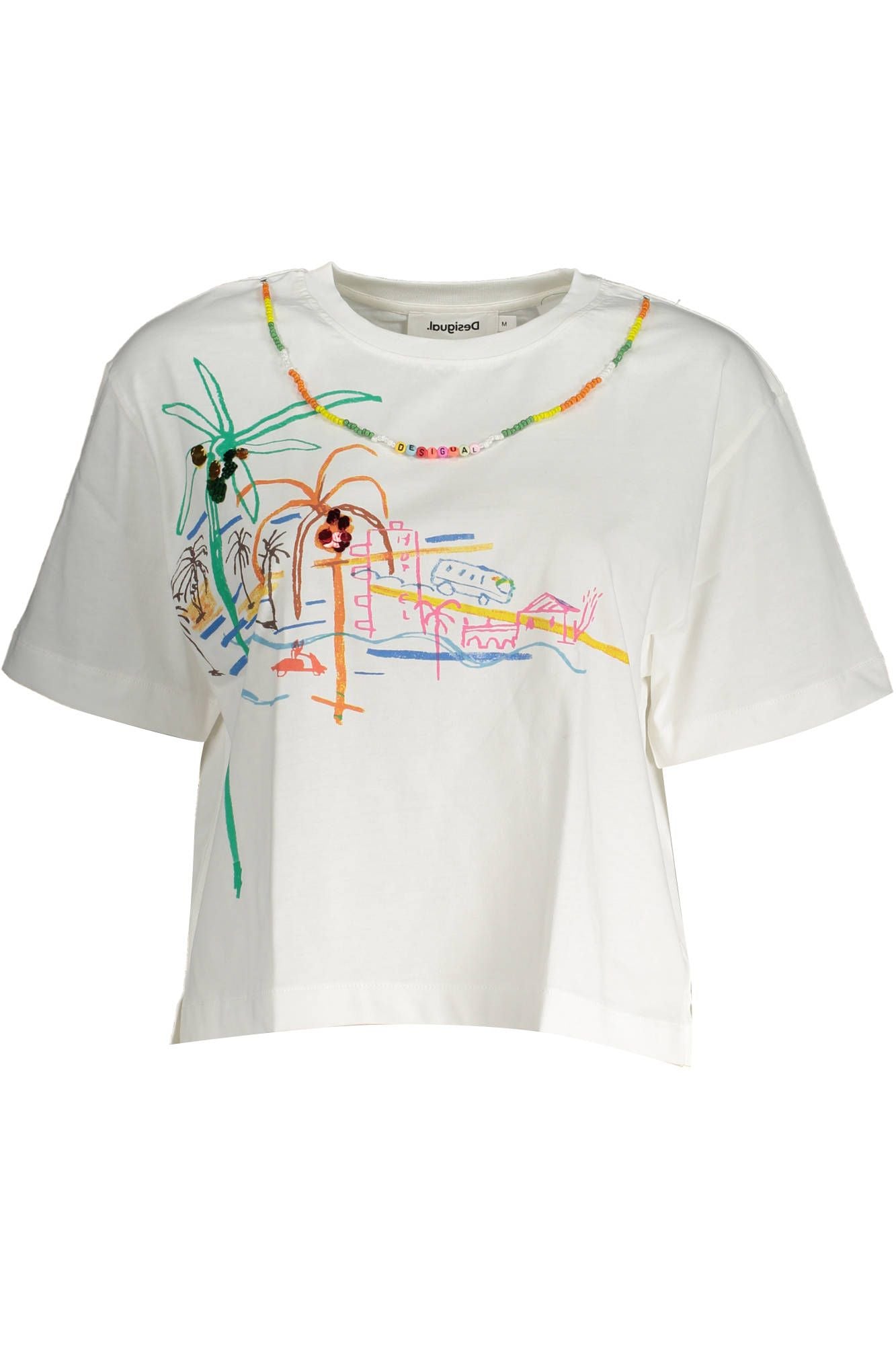 White Cotton Tops & T-Shirt