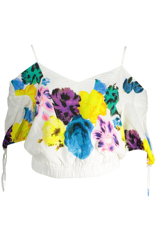 White Viscose Tops & T-Shirt