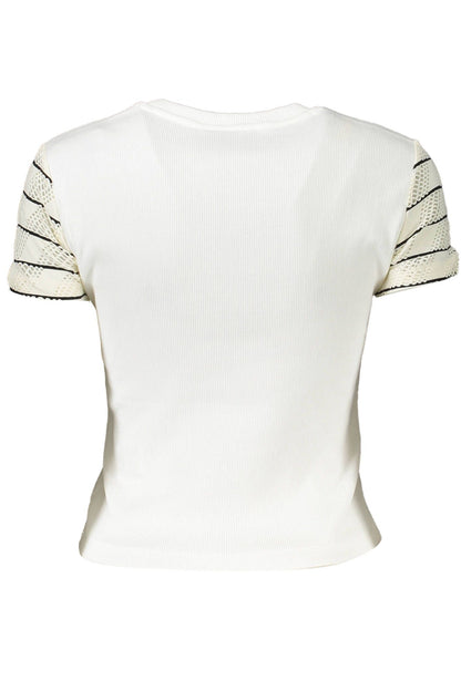 White Cotton Tops & T-Shirt