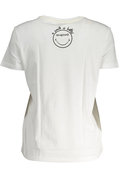 White Cotton Tops & T-Shirt