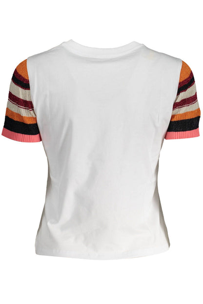 White Cotton Tops & T-Shirt