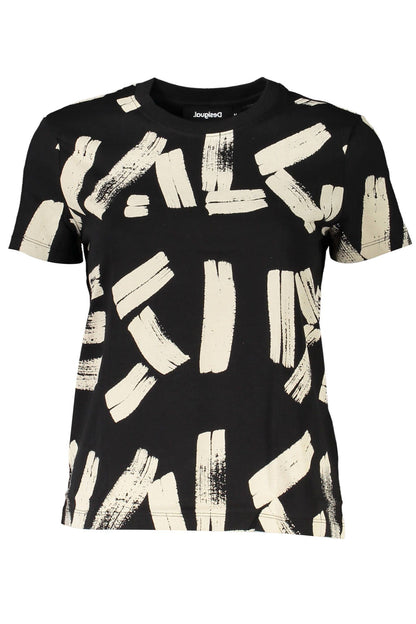 Black Cotton Tops & T-Shirt
