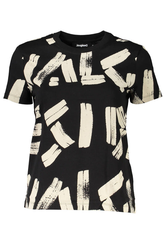 Black Cotton Tops & T-Shirt