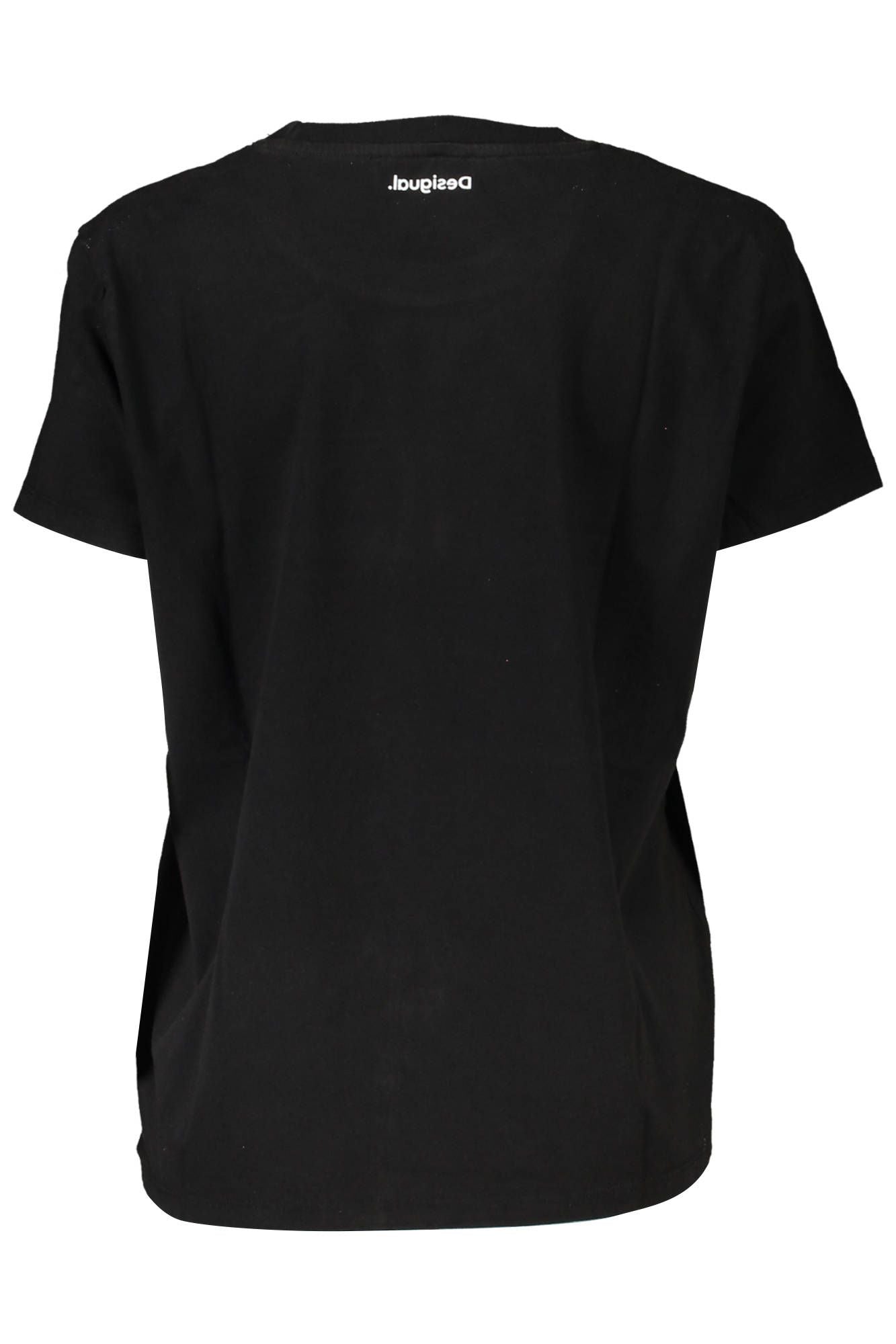 Black Cotton Tops & T-Shirt
