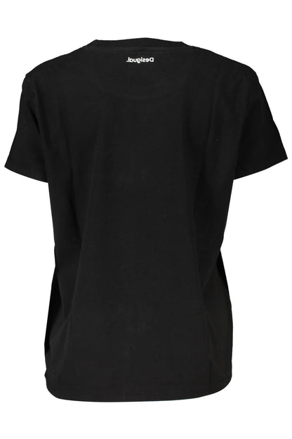 Black Cotton Tops & T-Shirt