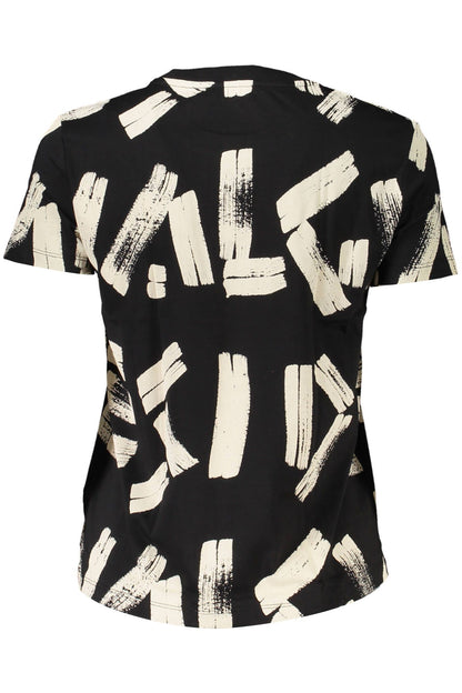 Black Cotton Tops & T-Shirt