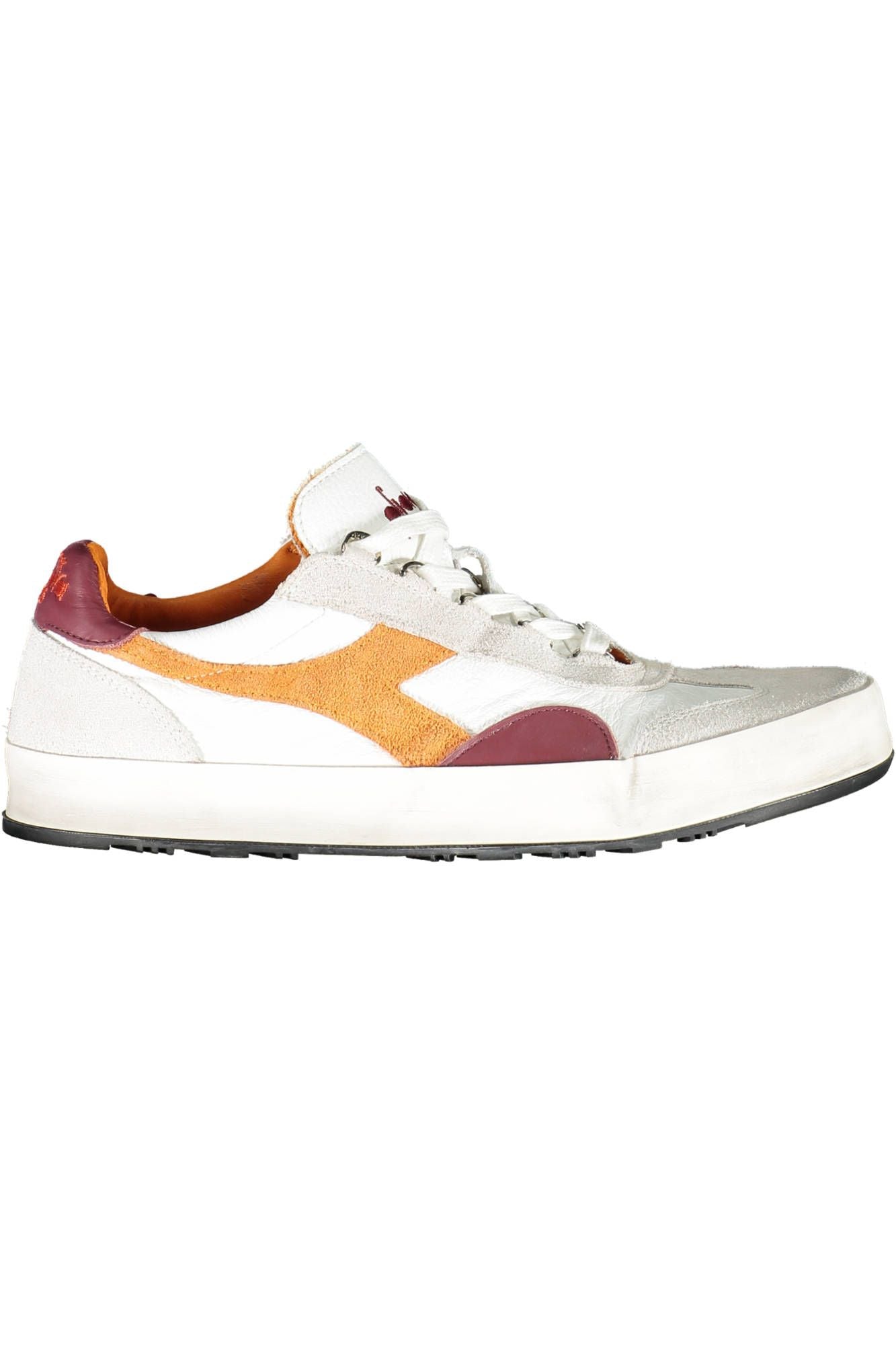 White Fabric Sneaker