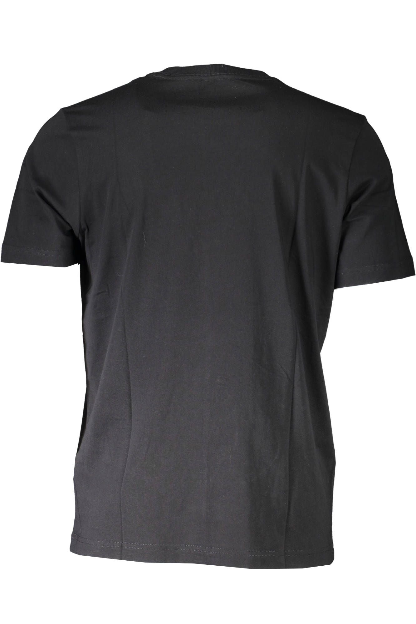 Black Cotton T-Shirt