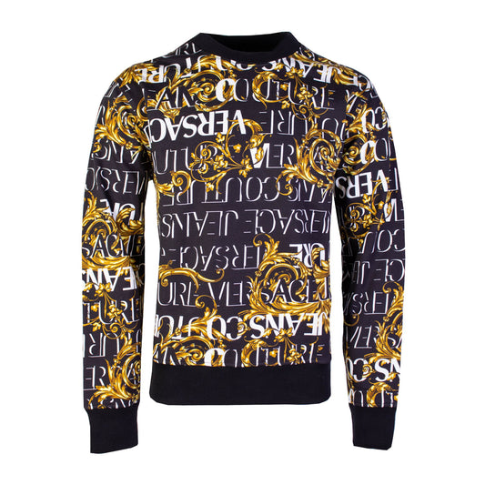 Baroque Printed Cotton Sweatshirt
