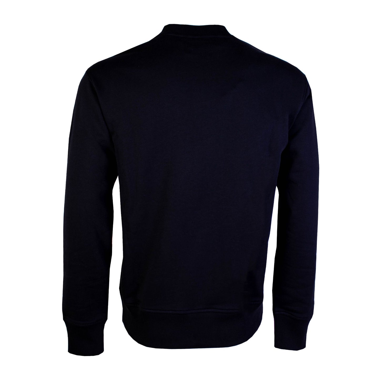 Black Cotton Logo Sweatshirt