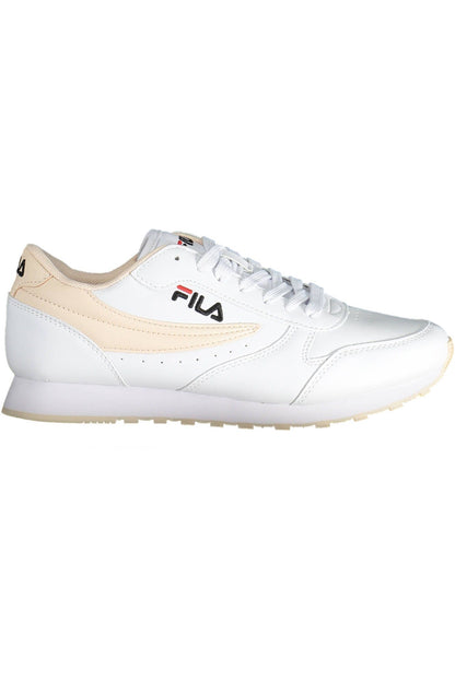 White Polyurethane Sneaker