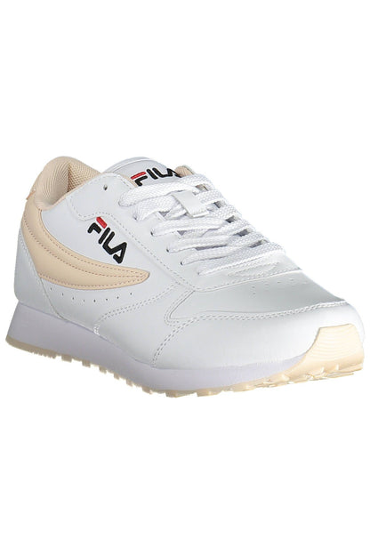 White Polyurethane Sneaker