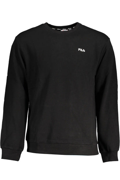 Black Cotton Sweater