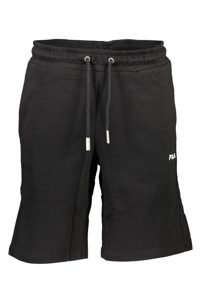 Black Cotton Jeans & Pant