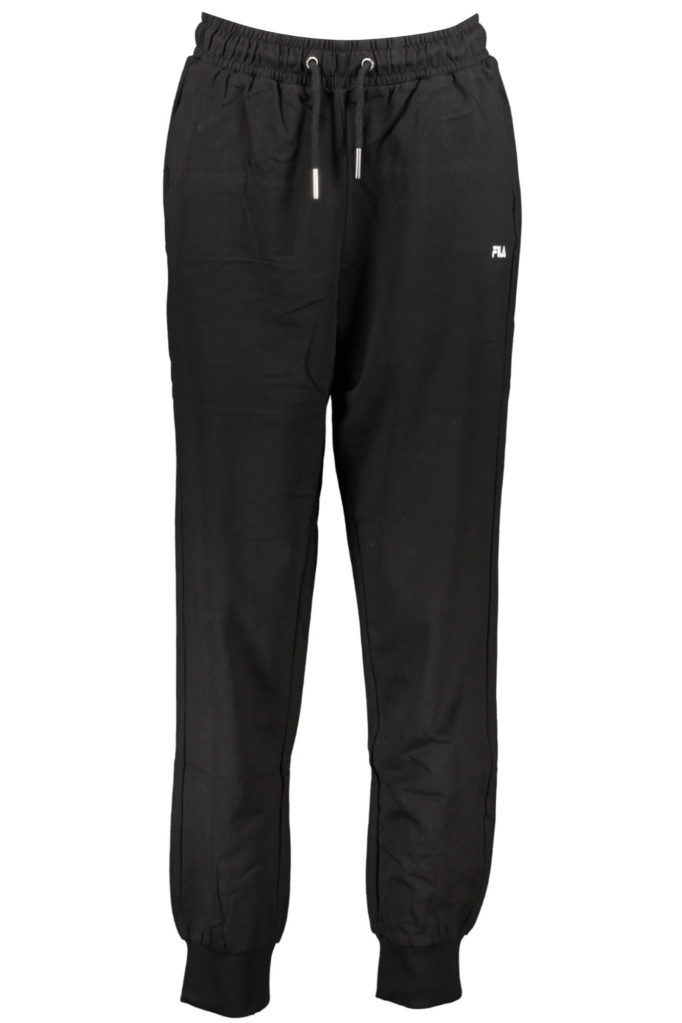 Black Cotton Jeans & Pant