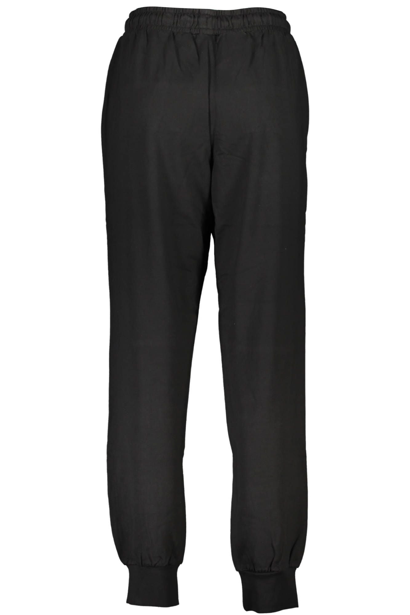 Black Cotton Jeans & Pant