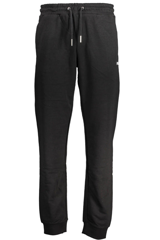 Black Cotton Jeans & Pant