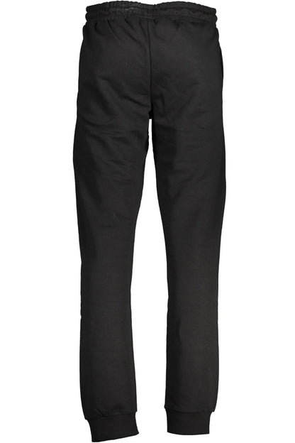Black Cotton Jeans & Pant